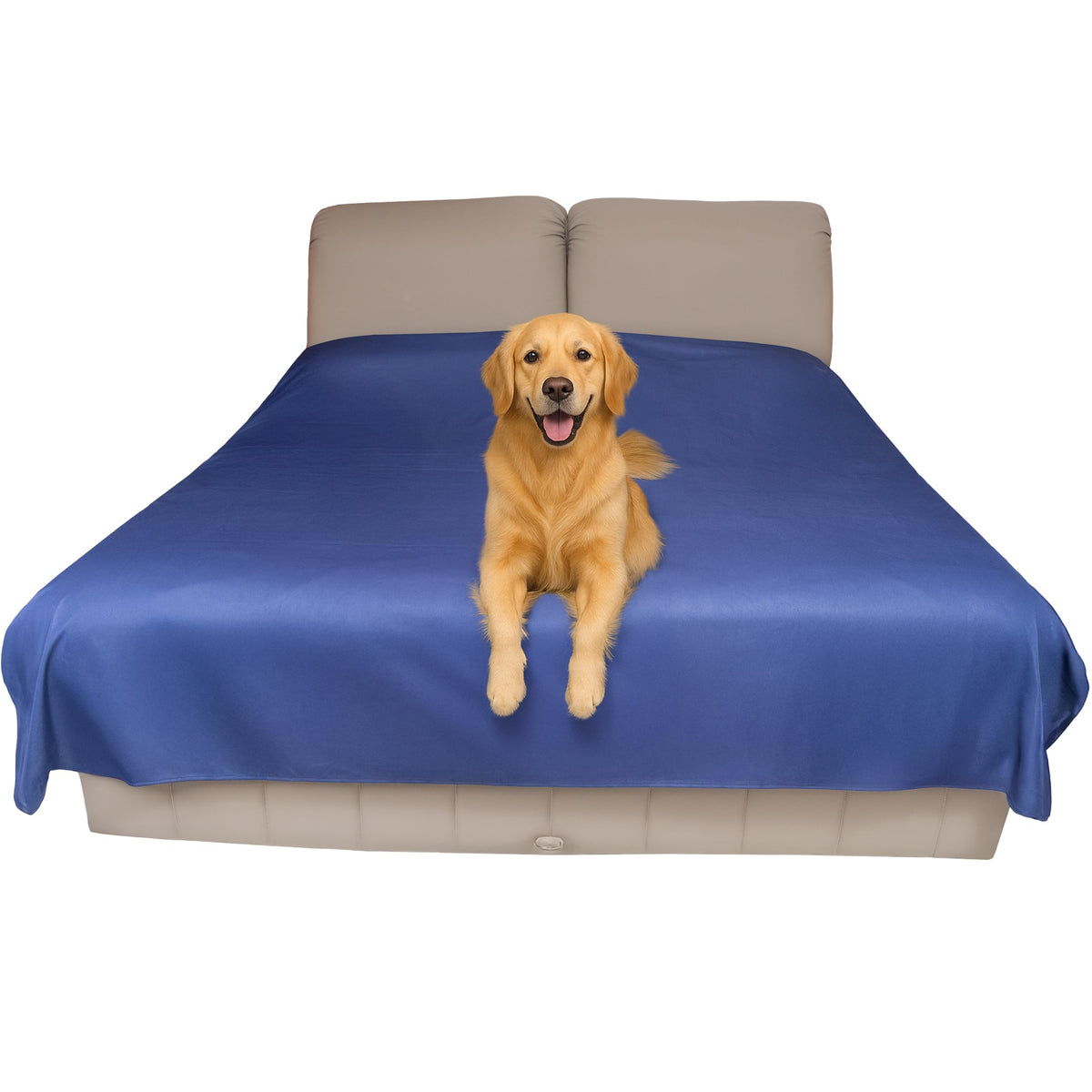 SILLY LEGACY protector impermeable reversible para cama de tamaño individual, evita manchas y olores.