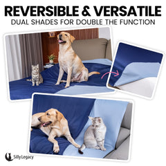 SILLY LEGACY protector impermeable para muebles, ideal en cama, sofá y coche.