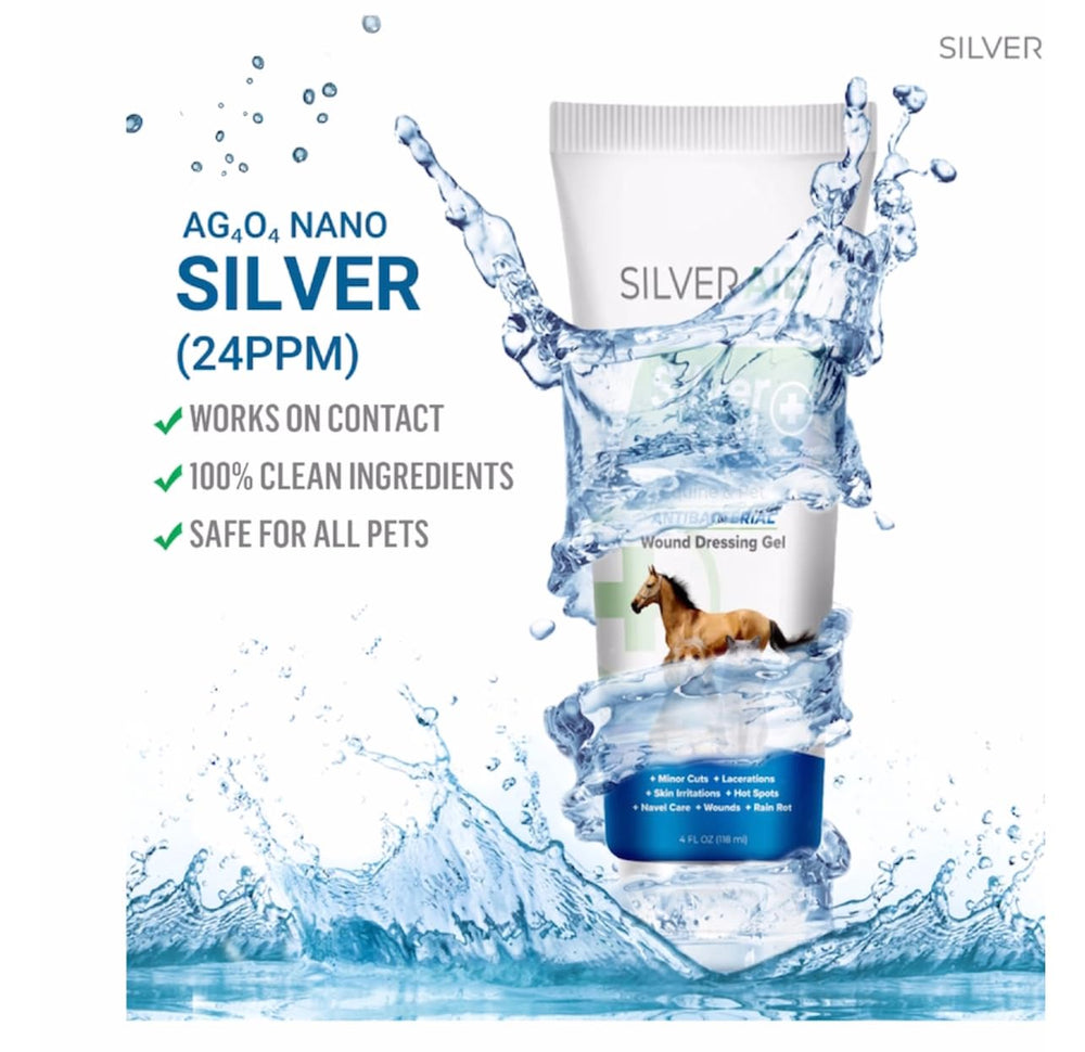 SilverAid recomendado por veterinarios para el cuidado de heridas menores