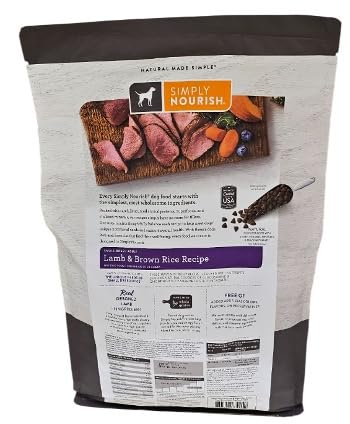 Fácil almacenamiento en despensa con la bolsa de SIMPLY NOURISH 5 lb.