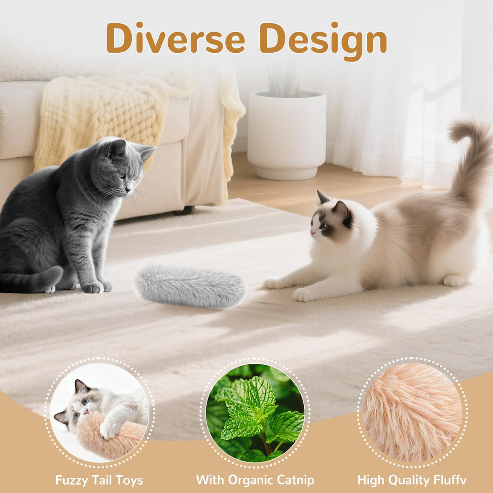SINROBO almohada con hierba gatera naranja: crujido que atrae al gato y estimula exploración.
