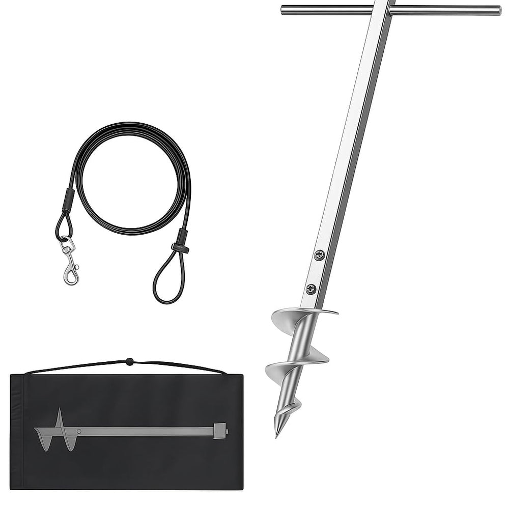 SIVEIS ancla para perros grandes en acero inoxidable 304