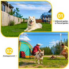 SIVEIS doble-modo-perro permite entrenar uno o dos perros con seguridad.