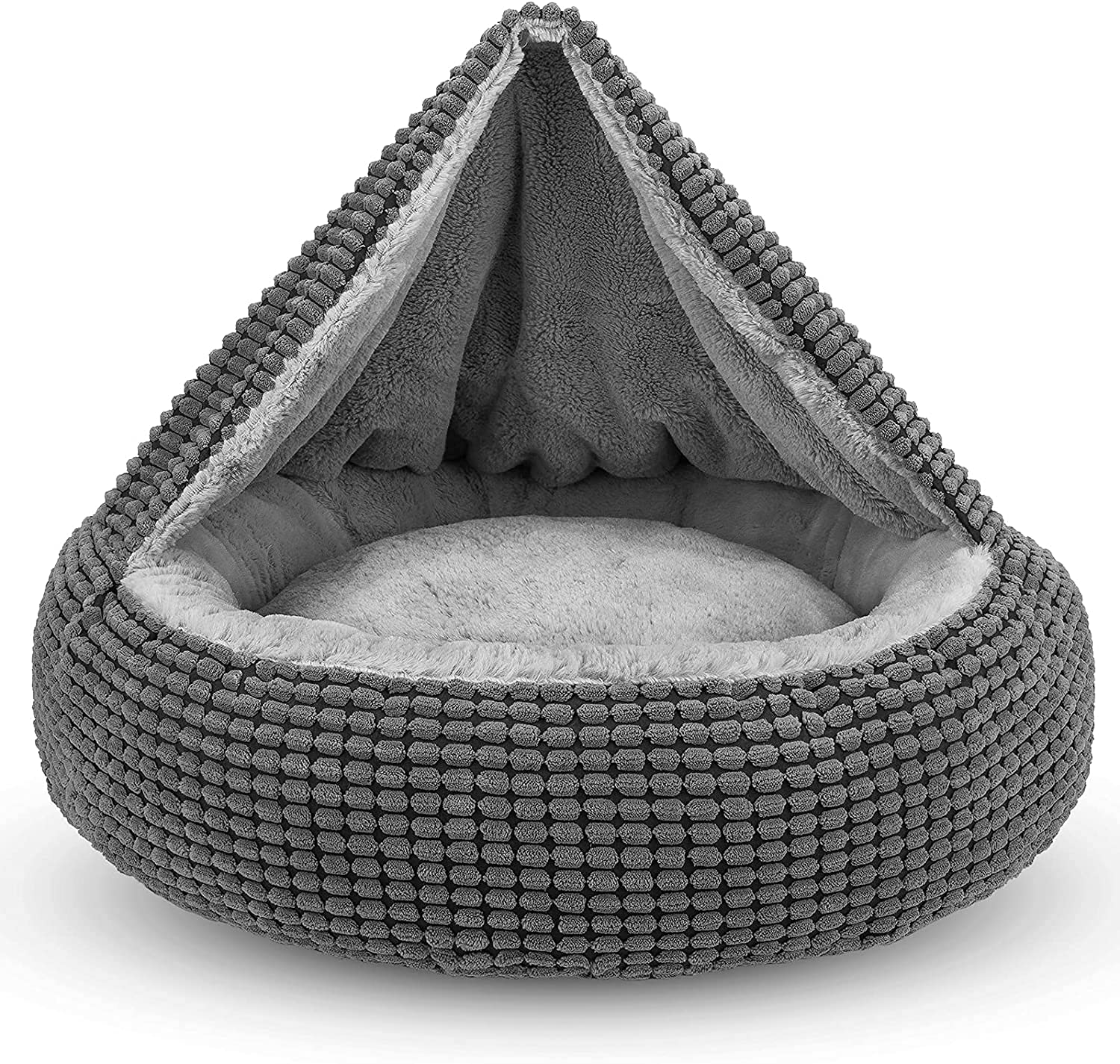 Cama SIWA MARY para perro, forma de dona acolchada y confortable