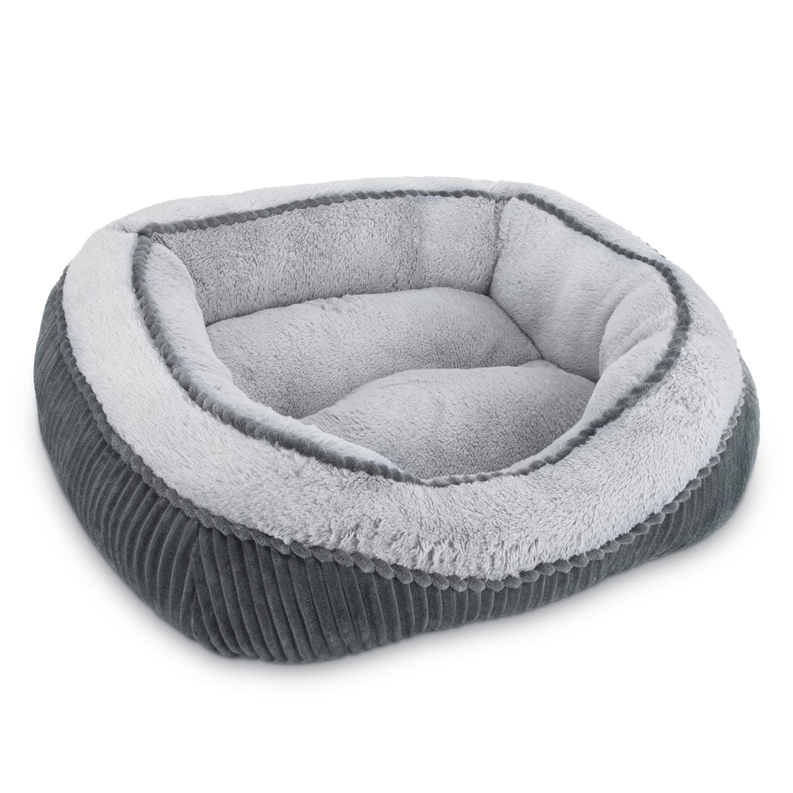 Cama SIWA MARY para perros y gatos con diseño lujoso y cómodo.