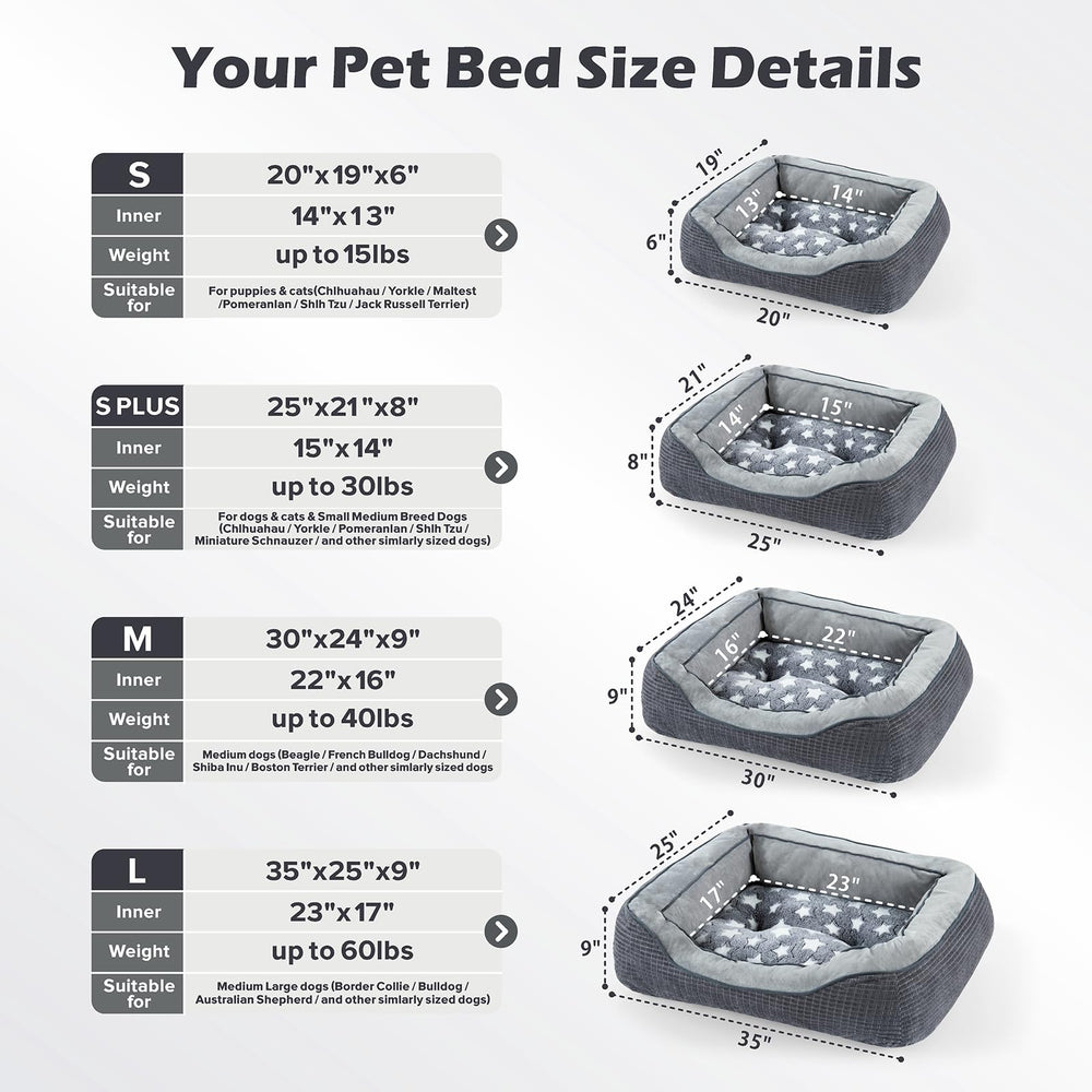Cama SIWA MARY lavable a máquina para limpieza rápida.