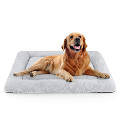 Cama SIWA MARY para perros suave y cómoda en jaula 40x27 gris.