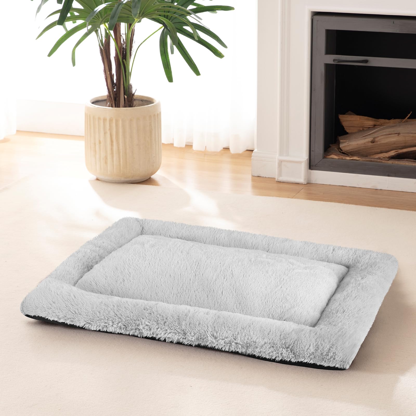 Colchoneta SIWA MARY para viaje, gris, ideal para uso en casa y fuera.