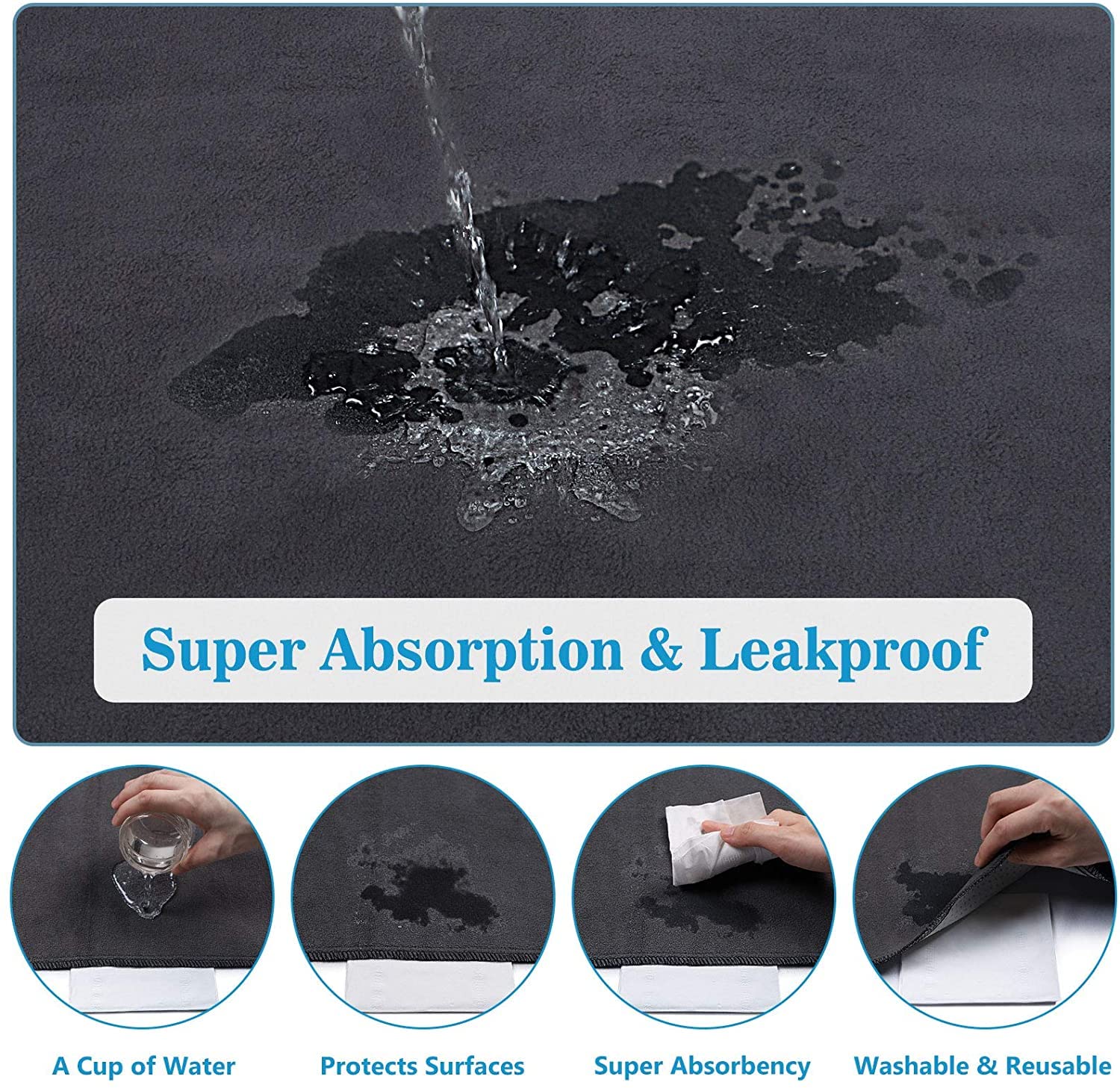 Capas absorbentes SIWA MARY de alta densidad controlan olores y absorben rápidamente