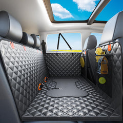 Sixheels protector de asiento trasero con extensión para perros, más espacio para moverse