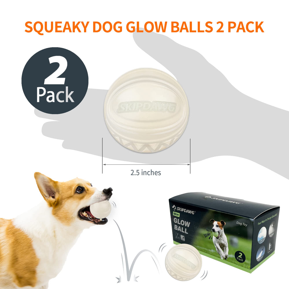 Bola SKIPDAWG brillo nocturno para rastreo exterior