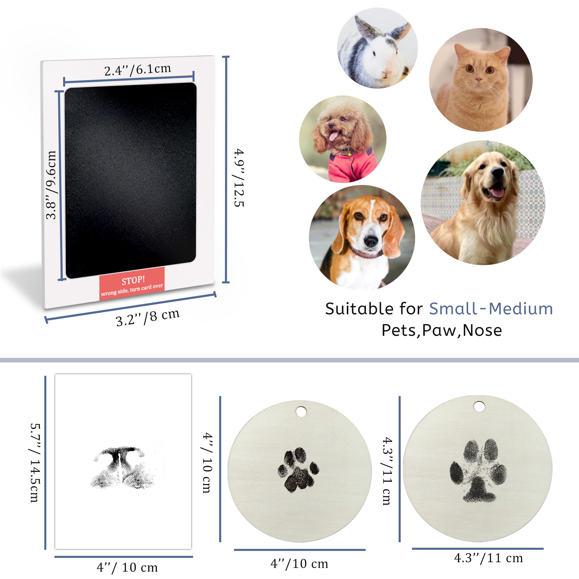 Skittypurr adorno con cinta para colgar y decorar