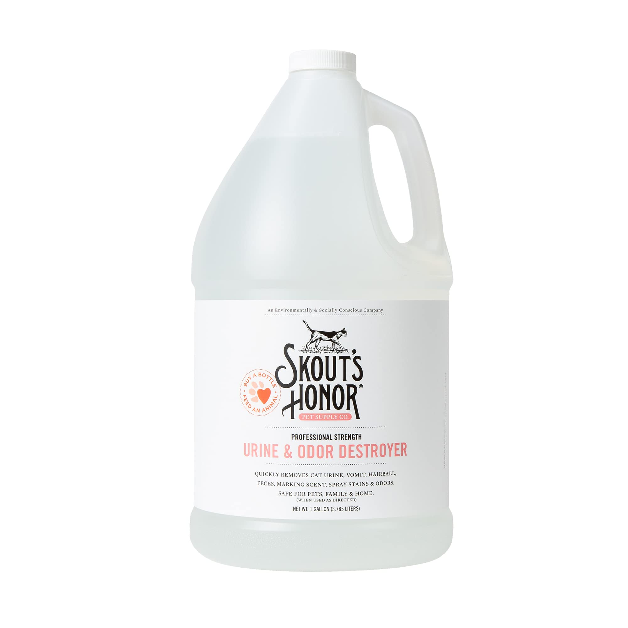 Skout's Honor, botella-vertido, verter con facilidad para tratar manchas.