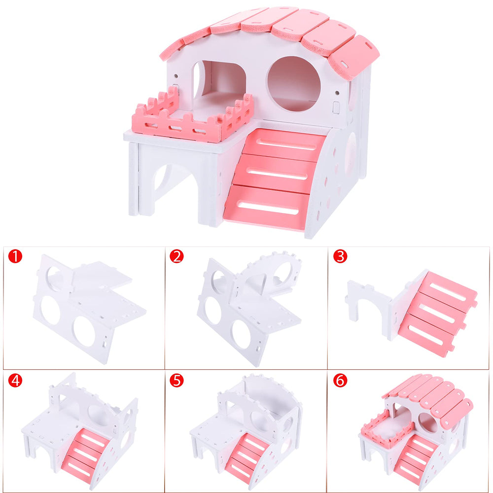 Skylety casa de PVC para hámster, resistente al agua y suave al tacto.