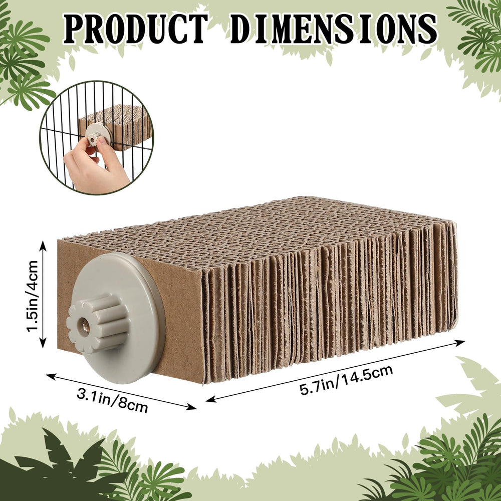 Skyygemm juguete masticable para aves, fomenta actividad física.