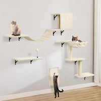 SLFYFC escalador-pared-gato, ideal para juego y descanso en la pared.