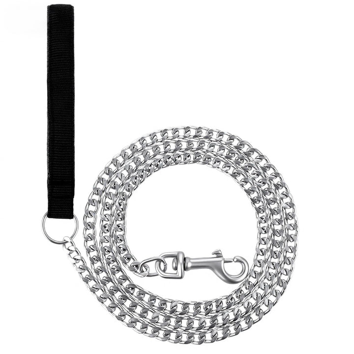 Sliverdew cadena para perros de acero inoxidable, duradera para paseos diarios