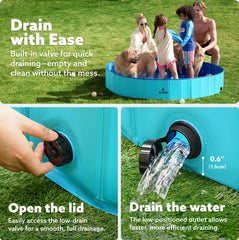 SLOOSH base antideslizante para piscina de mascotas, seguridad en el suelo