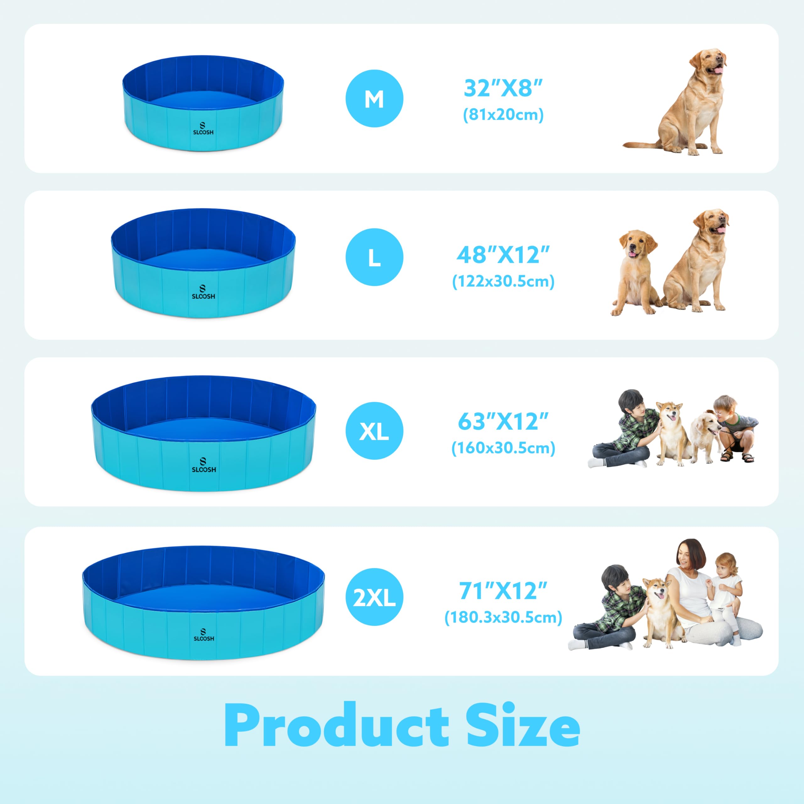 Sloosh diseño portátil, ideal para casa, viaje o camping con tu mascota.