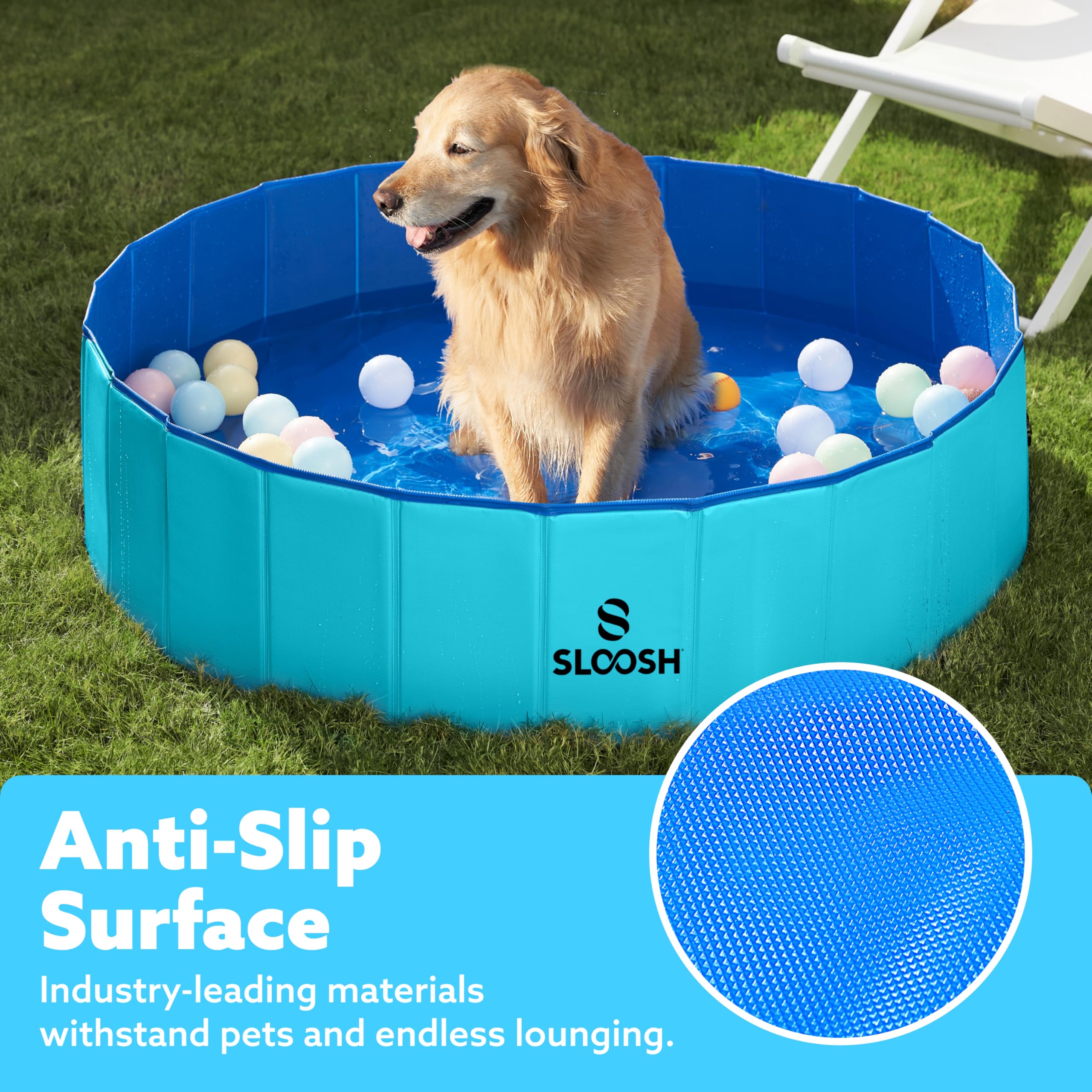 Uso interior y exterior para perros y niños con Sloosh.