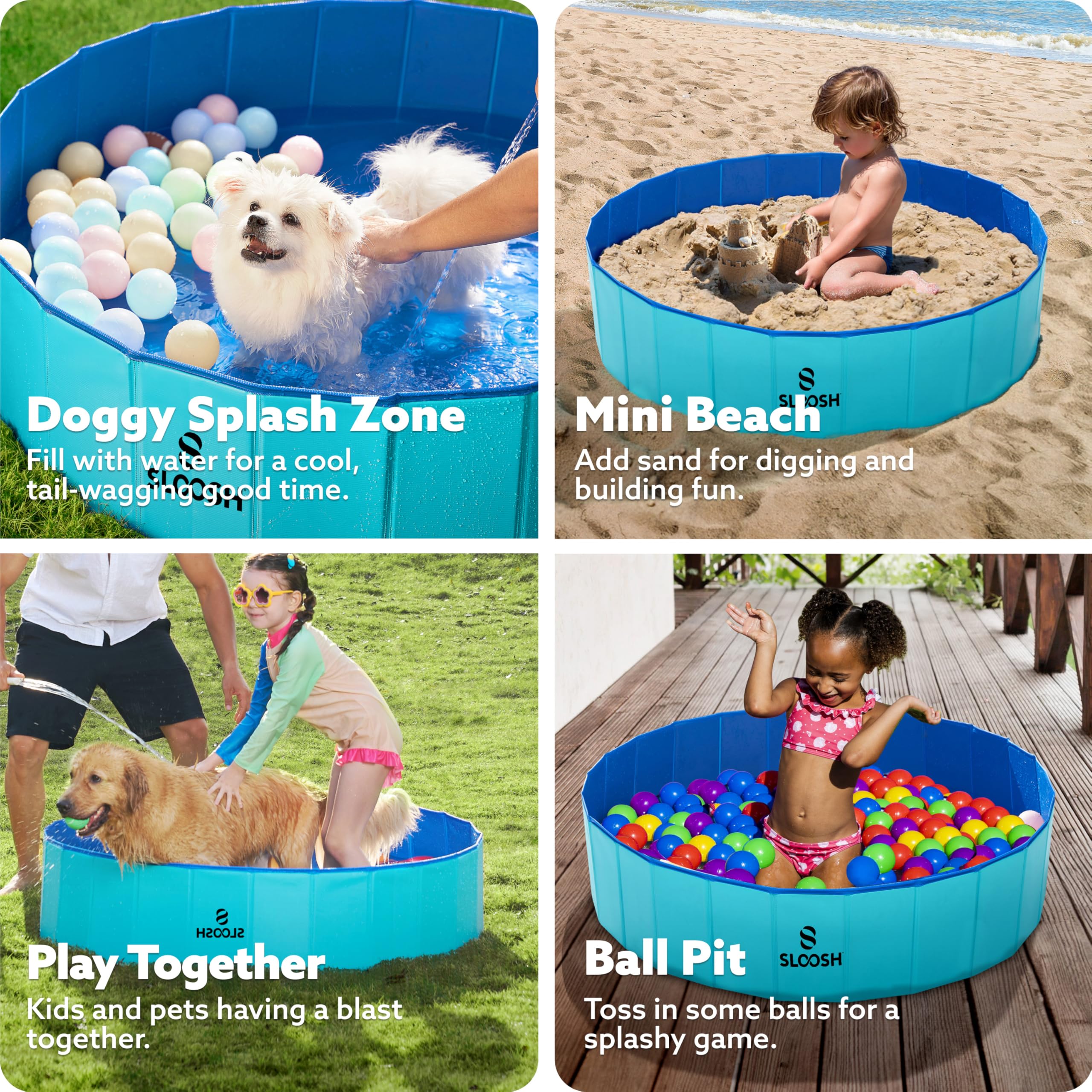 Aptitud para perros de todas las razas y tamaños con Sloosh.