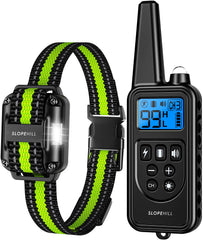 SLOPEHILL collar con 7 modos de entrenamiento para perros