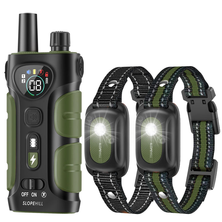 SLOPEHILL collar de entrenamiento con remoto para obediencia a distancia.