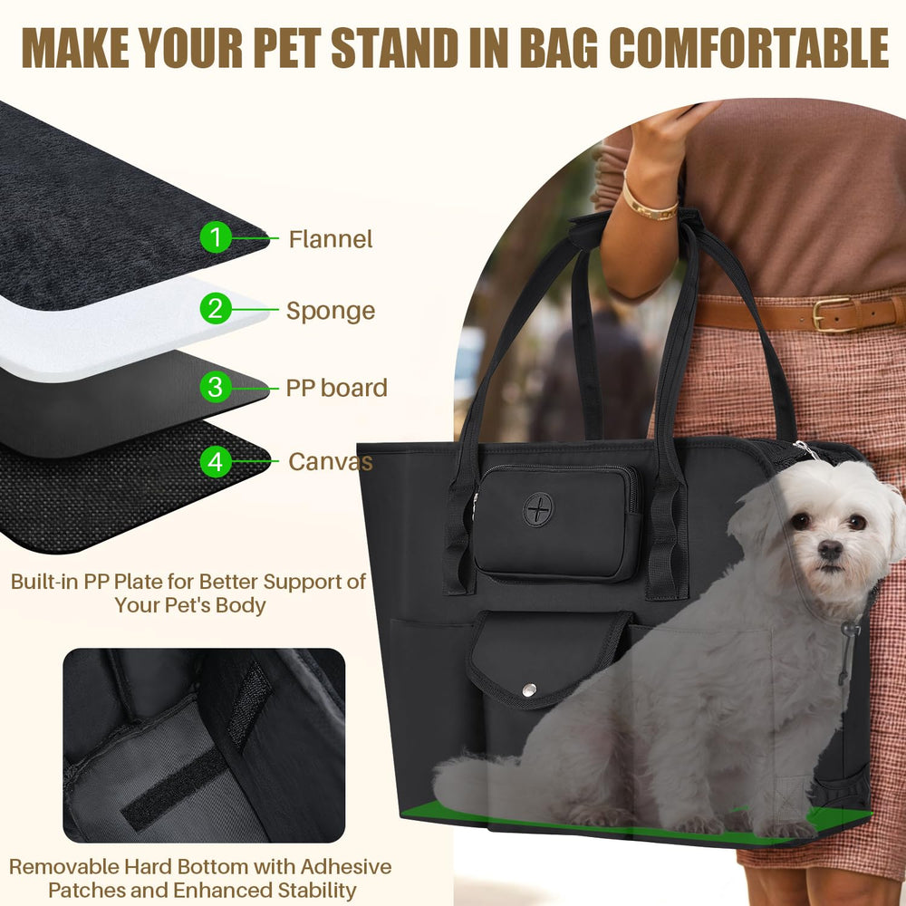 SlowTon base rígida acolchada ofrece soporte estable para la mascota