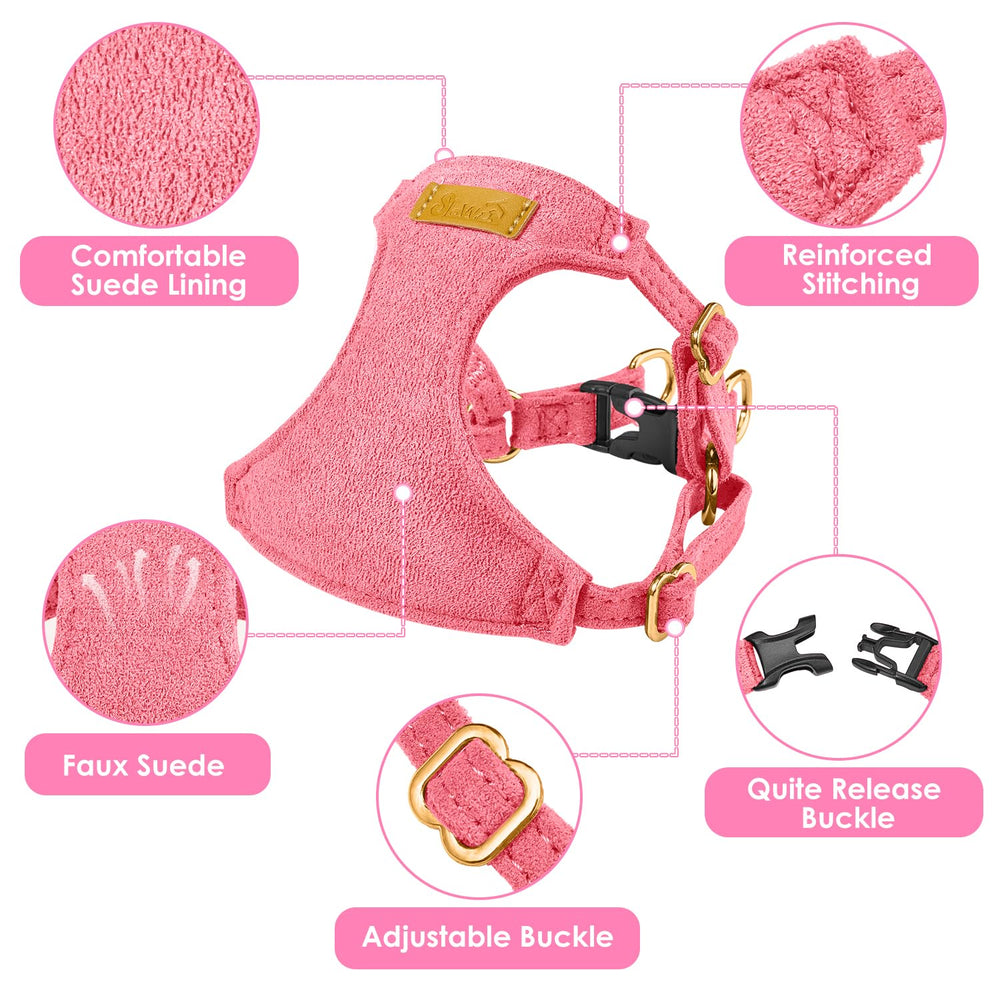 SlowTon correa rosa incluida, ideal para paseos sin tirones.