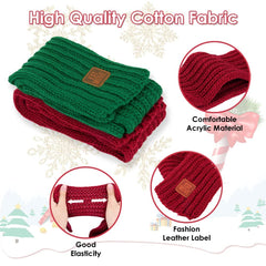 SlowTon doble-juego-bufandas-perro, ofrece versatilidad para distintos looks invernales.