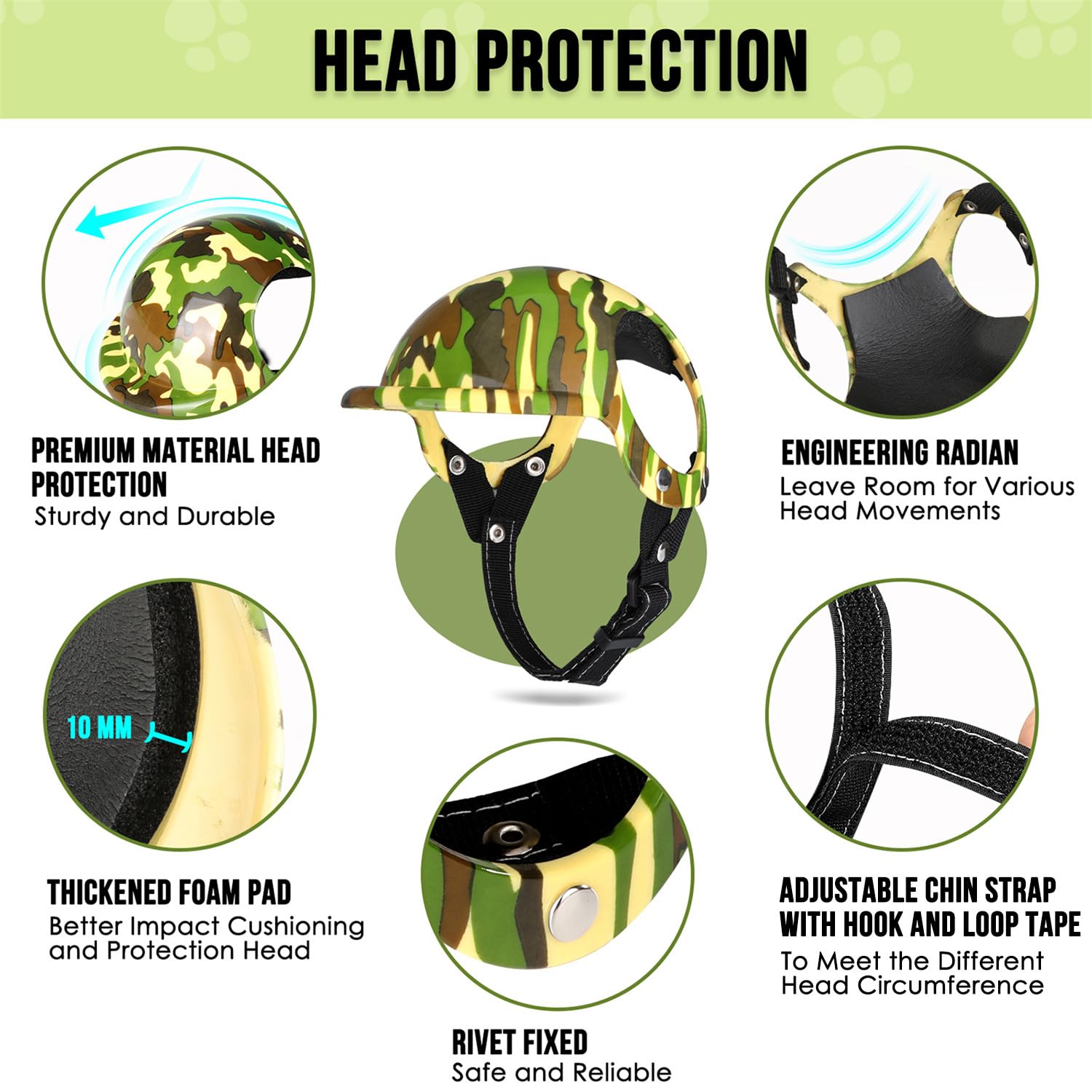 Gafas SlowTon para perro con protección UV para excursiones al aire libre.