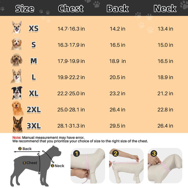 SlowTon chubasquero perro lluvia con cremallera impermeable y cómodo.