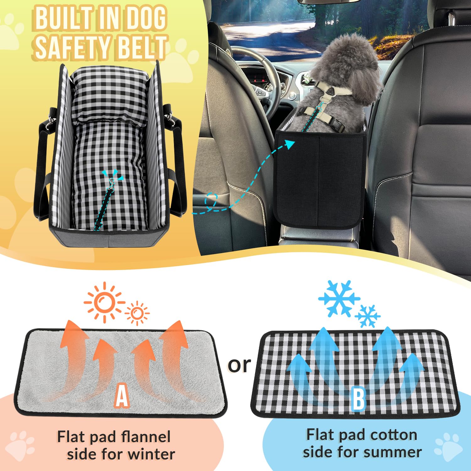 SlowTon perros-pequeños-11-libras: ideal para viajes cortos y paseos.