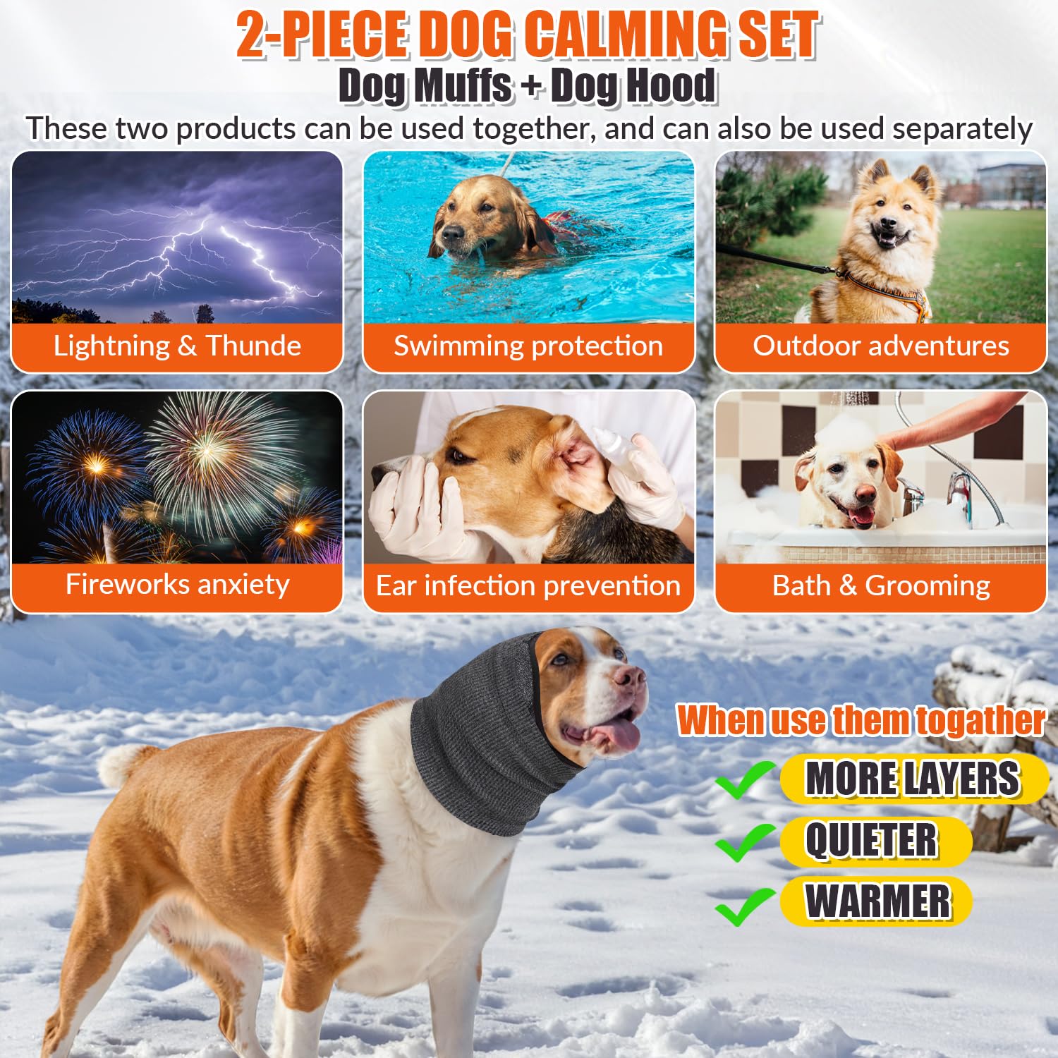 SlowTon protección contra viento y frío para perro