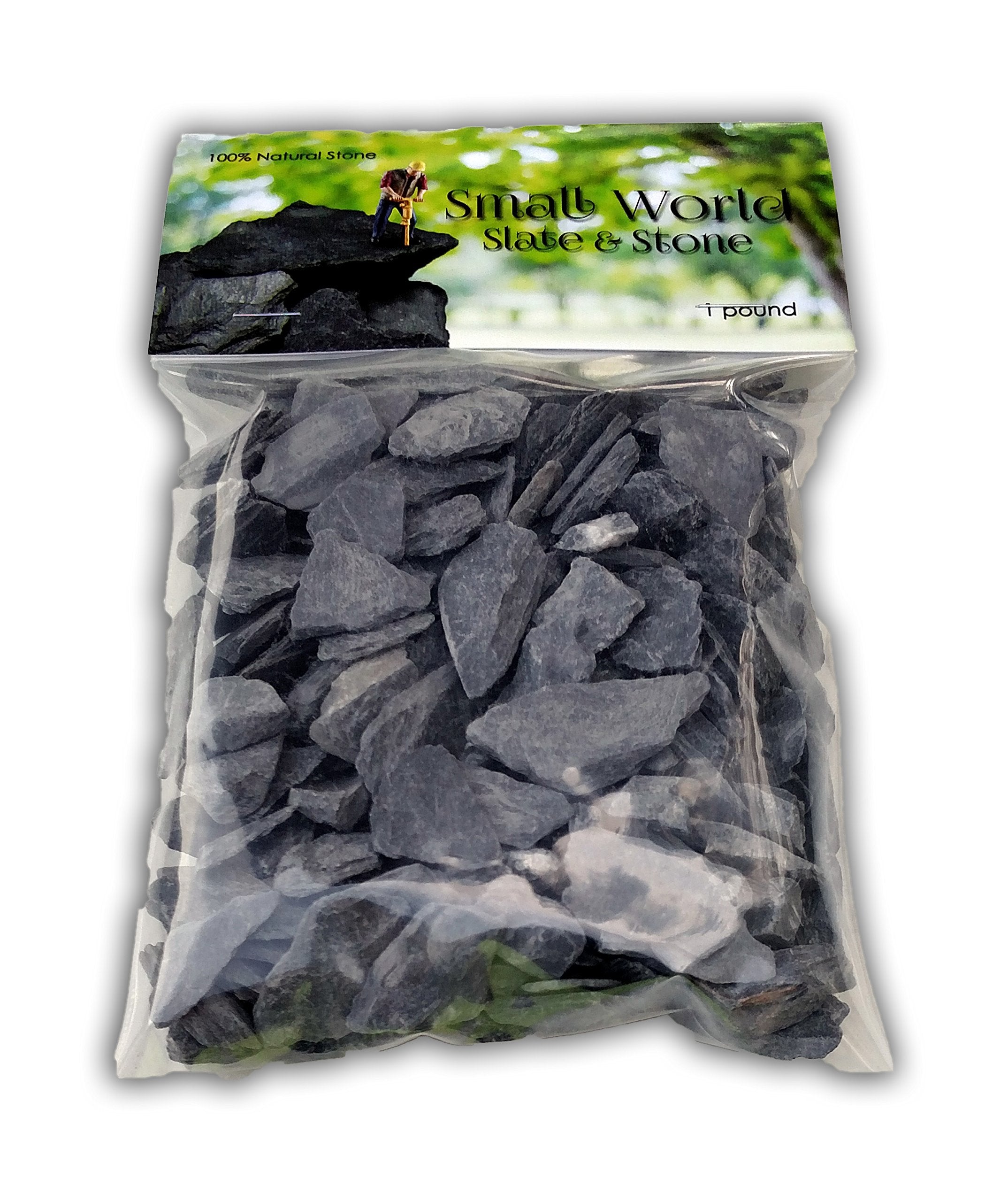 Small World Slate Stone: piedras para ornamentación y maquetas.