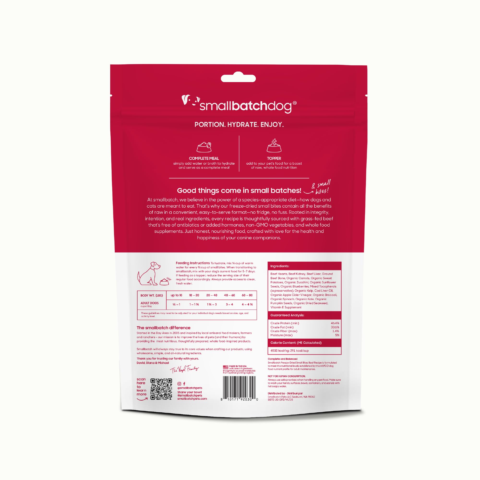 smallbatch arandanos organicos, antioxidantes naturales para perros.