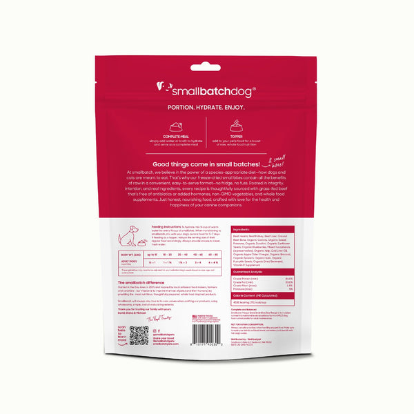 smallbatch arandanos organicos, antioxidantes naturales para perros.
