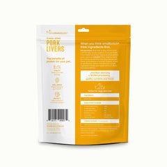 smallbatch paquete de hígado de cerdo deshidratado, ideal como complemento para entrenar.