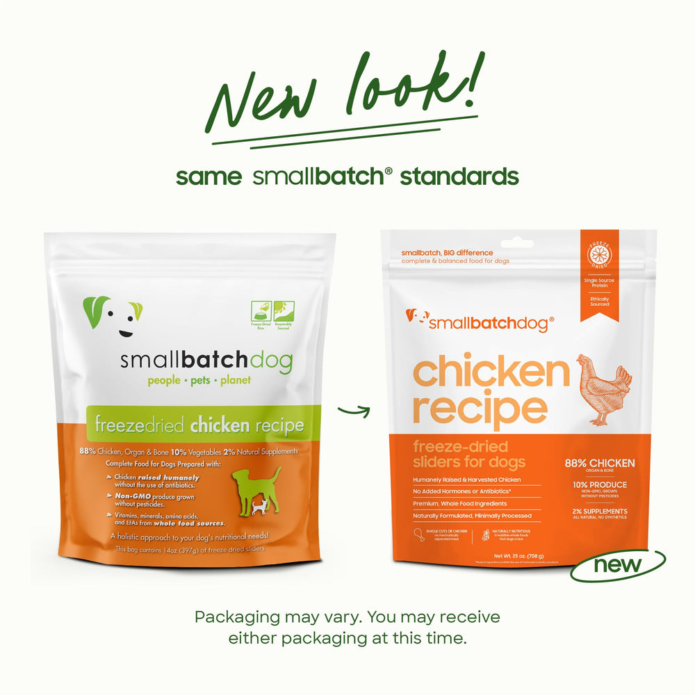 Smallbatch Pets col rizada y perejil, superalimentos para perros activos