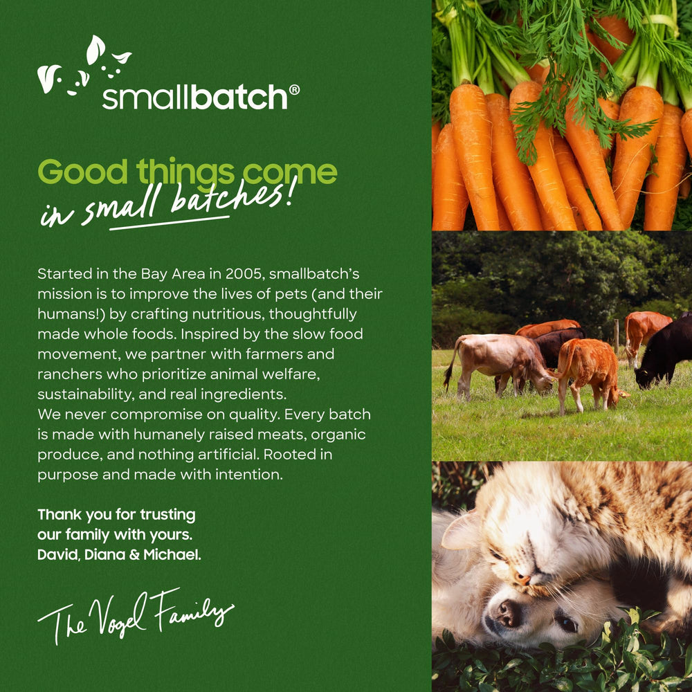 Carne de Estados Unidos para mascotas, snack responsable y natural.