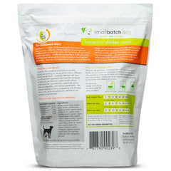 Smallbatch Pets proteina unica pollo, ideal para dietas sensibles.