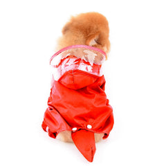 SMALLLEE_LUCKY_STORE botas perro protección antideslizante para días de lluvia