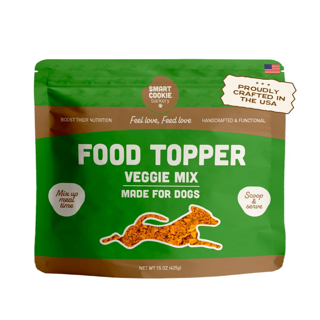 Smart Cookie Topper natural vegetal en plato, ideal para enriquecer la comida.