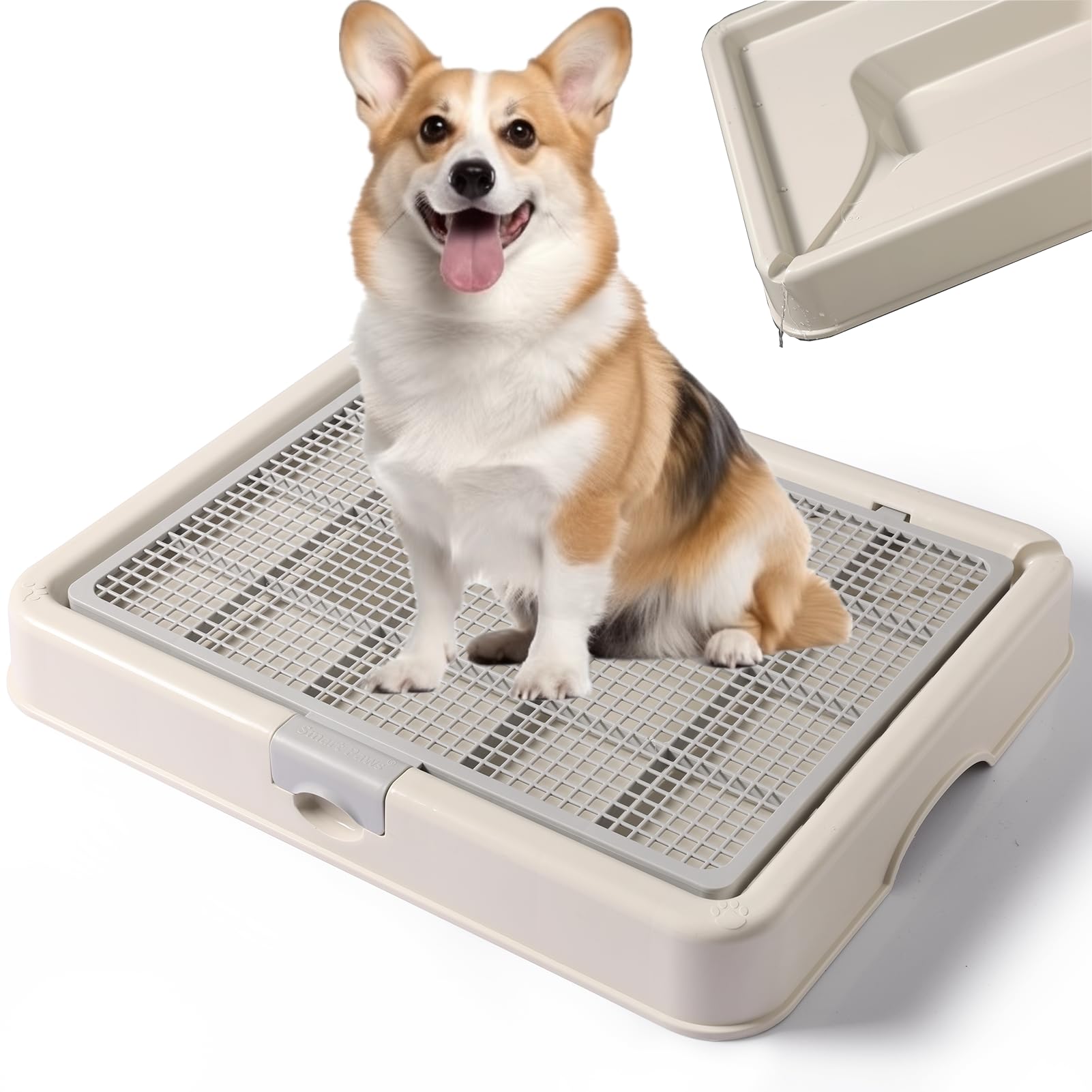 Smart Paws bandeja de entrenamiento para perros con pads 45x60 cm, opción versátil