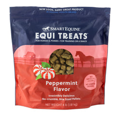 SmartEquine Equi Treats en bolsa de 4 lb con base de heno timothy y girasol