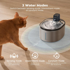 Smartoo capacidad 4,5l, depósito grande para varios animales o días entre recargas