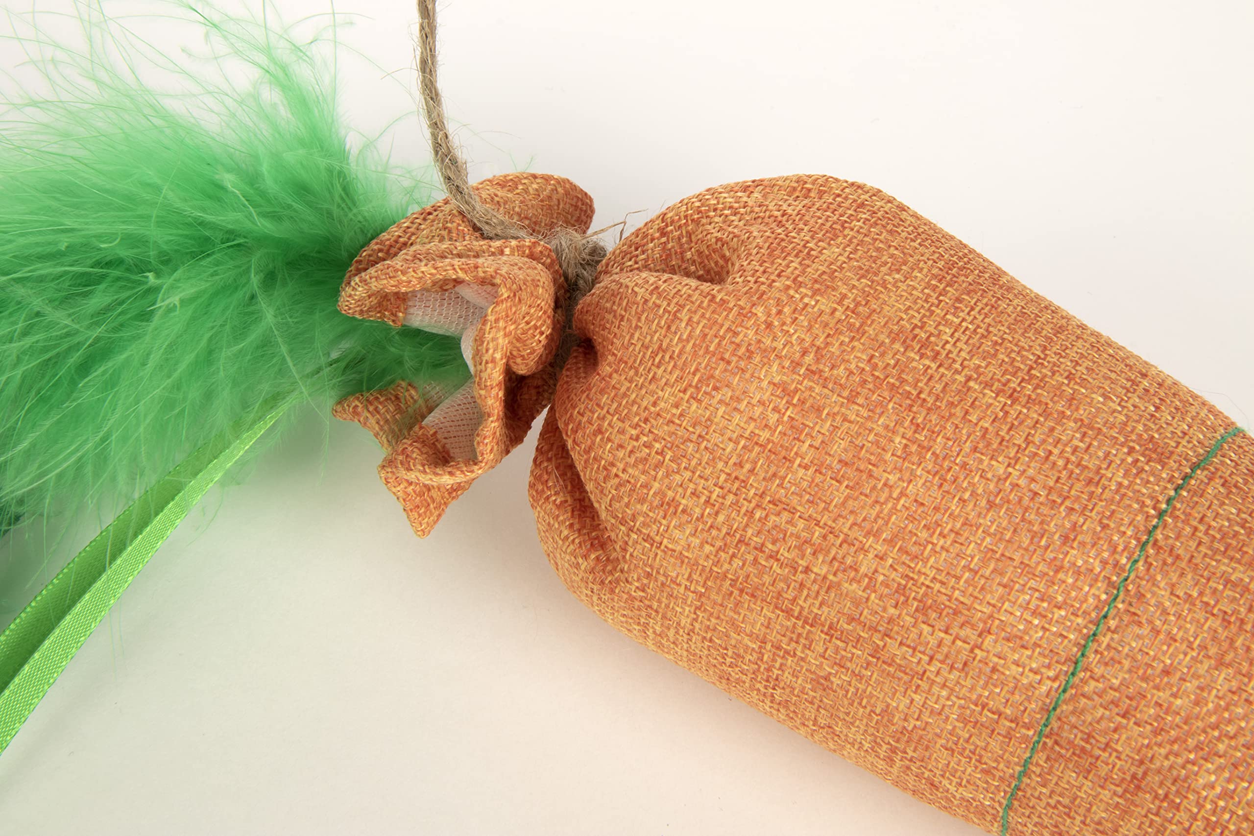 SmartyKat Kolossal Karrot Crinkle Kicker tacto suave para juego relajado
