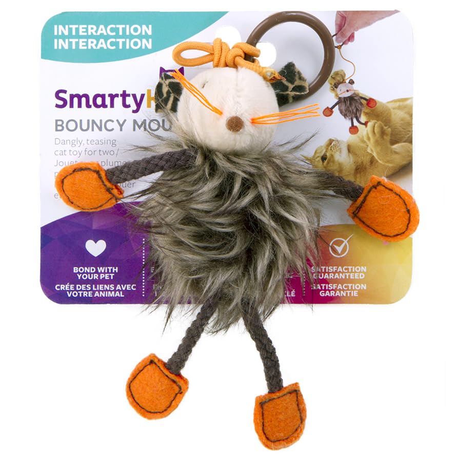SmartyKat Ratón materiales durables: diseño robusto para uso diario.