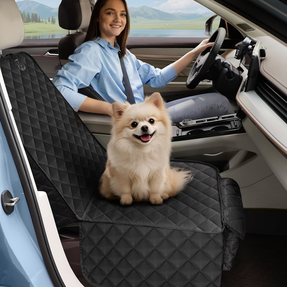 Smatto cubierta de asiento delantero impermeable, fácil de limpiar