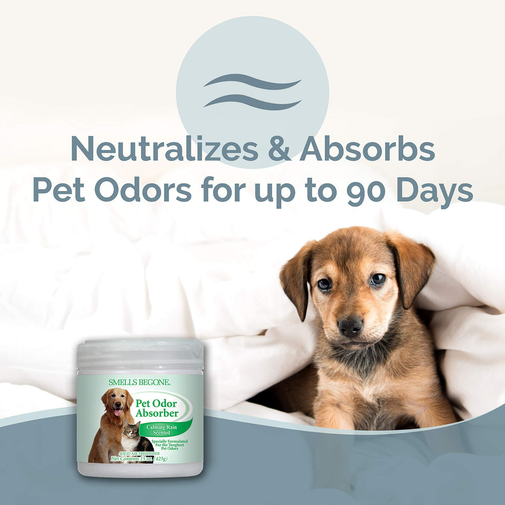 SMELLS BEGONE gel absorcion de olores de mascotas
